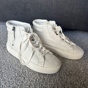 UGG Olli Leather High-Top Sneaker